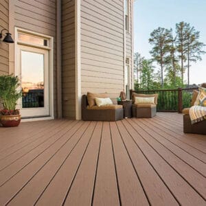 Piso WPC Red Wood Colección CK DECK para Exteriores