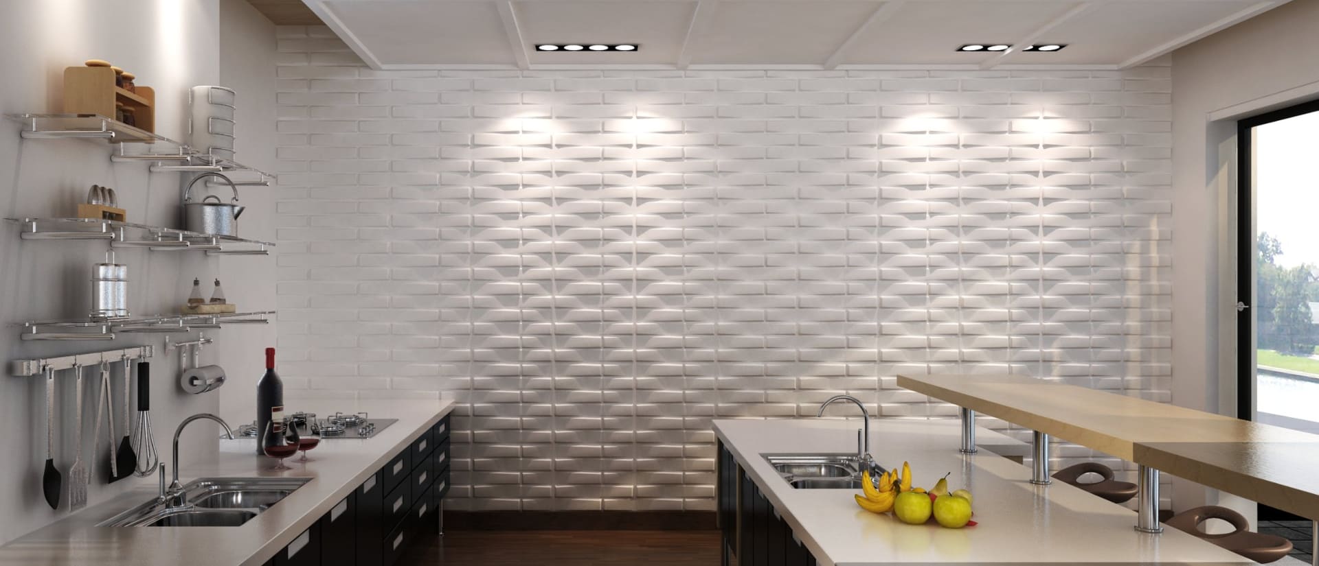 Slider Paneles 3D para Paredes en Bogotá