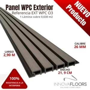 Panel WPC para Exteriores Grafito ó Gris PANEL-WPC-EXTERIORES-REFERENCIA-WPC-03-RESISTENCIA- HUMEDAD-INTERPERIE-PAREDES-EXTERIORES_11zon