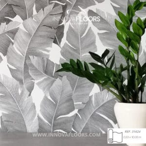 Papel de Coldagura Moderno Gris Tipo Loft Naturaleza 0001