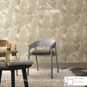 Papel de Coldagura Moderno Beige Tipo Loft Naturaleza 0002