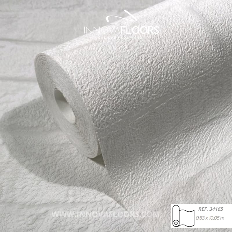 Papel de Coldagura Ladrillo Blanco, Papel de Colgadura Decorativo Para pared Interiores Similares a Homecenter y Konker. Textura Ladrillo al Mejor Precio.
