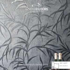 Papel de Coldagura Plata Metalizado Textura Tipo Loft 0017