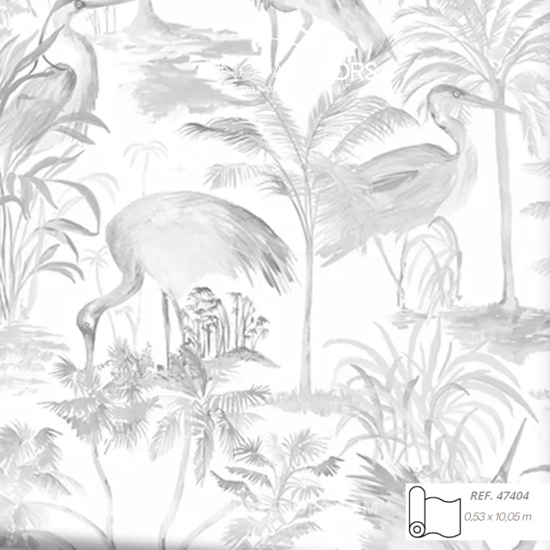 Papel de Coldagura Gris Claro Textura Animal Hojas Papel Tapiz Decorativo Para pared Interiores Similares a Homecenter y Konker. Textura Ladrillo al Mejor Precio.