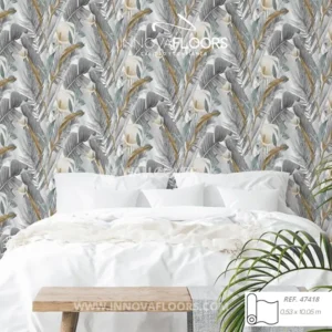 Papel de Coldagura Colores Textura Naturaleza Ramas y Hojas Papel Tapiz Decorativo Para pared Interiores Similares a Homecenter y Konker. Textura Ladrillo al Mejor Precio.