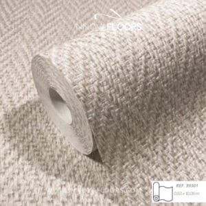 Papel de Coldagura Beige Textura Industrial Sincronizada Tipo Loft 0038