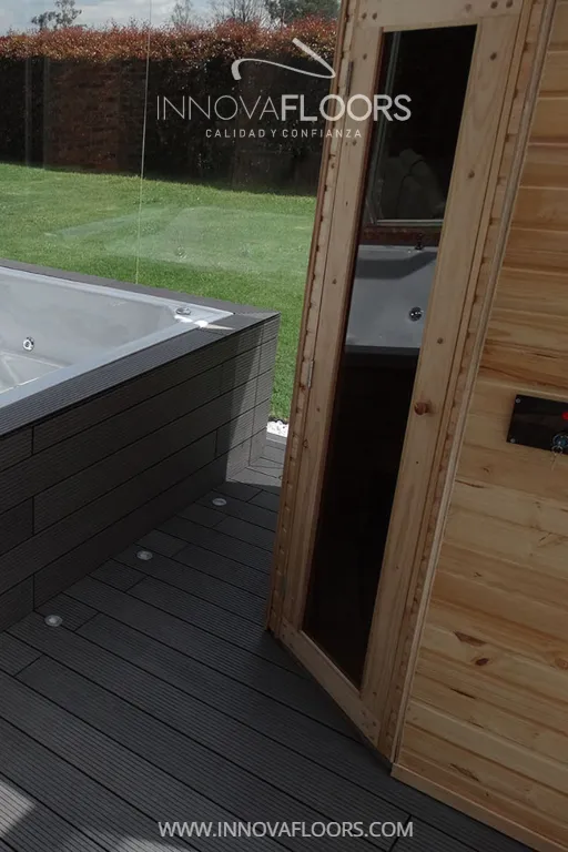 Decks WPC para Saunas, Pisos de Madera Plastica Para Sauna en Exteriores en Barranquilla